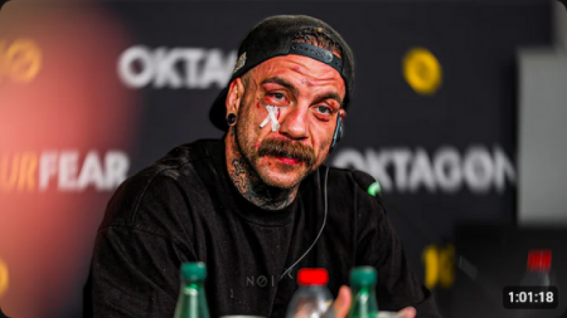 Pozápasová tisková konference 🇨🇿🇸🇰 | OKTAGON 87