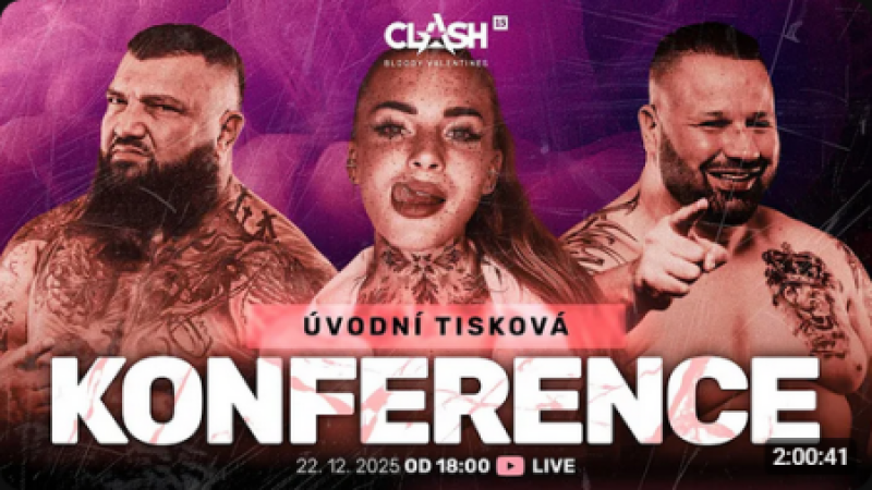 🔴 ÚVODNÍ TISKOVÁ KONFERENCE #clash15