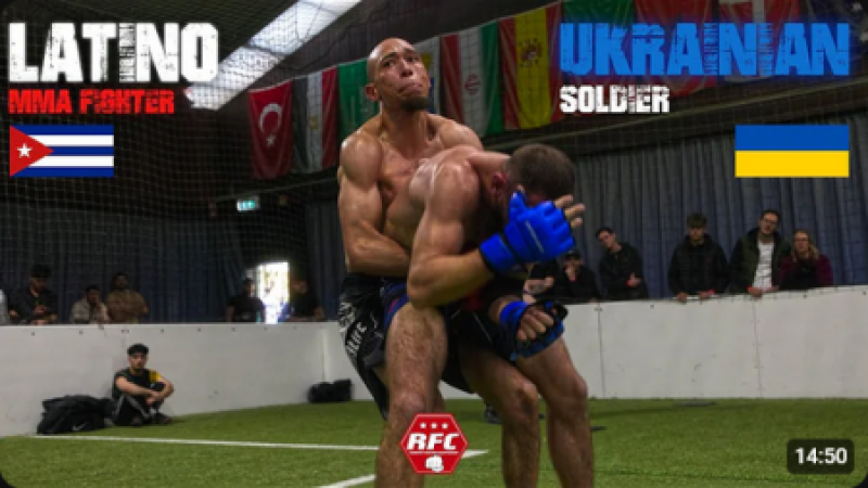 Latino MMA FIGHTER vs Ukrainian SOLDIER
