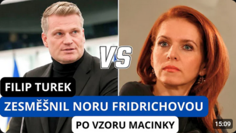 Filip Turek ZESMĚŠNIL Fridrichovou Jako Předtím Macinka.