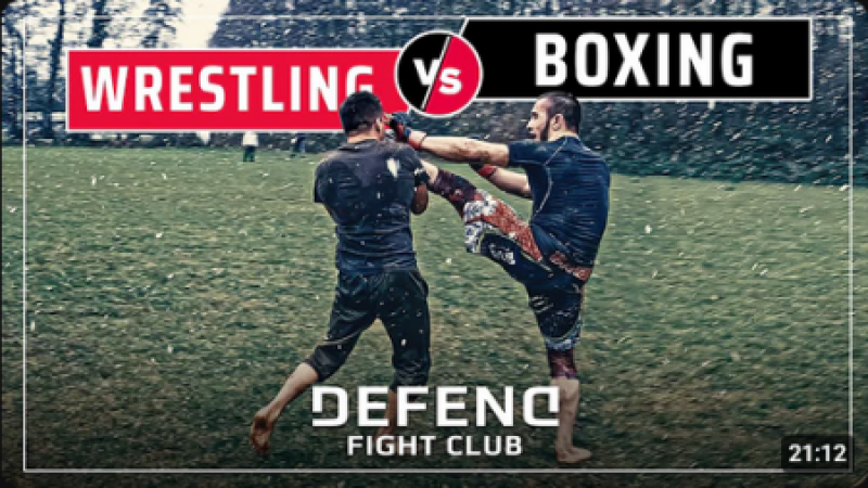 WRESTLING vs. BOXING