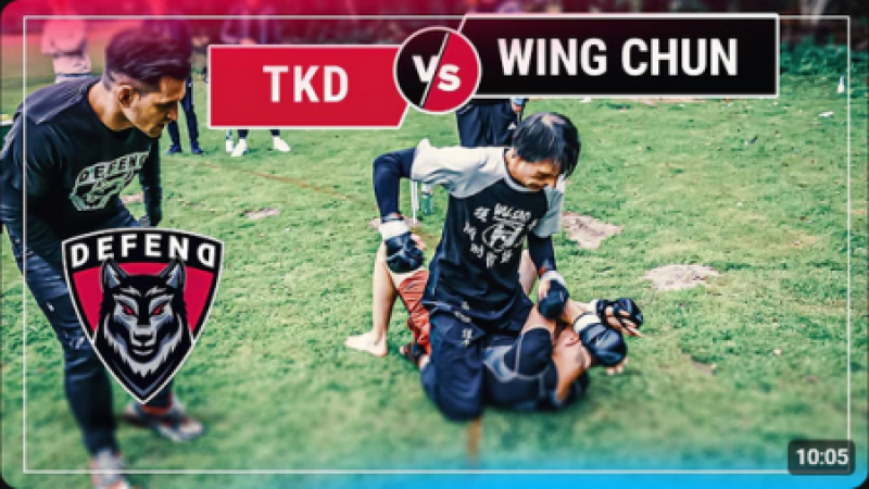 WING-TSUN Master vs. TKD Black Belt