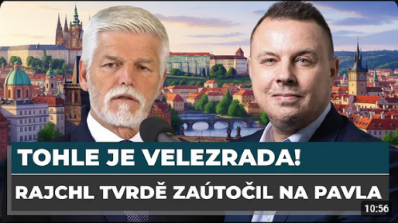 RAJCHL OBVINIL PAVLA Z VELEZRADY: Varuje před koncem České republiky