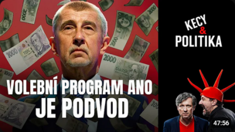 Kecy a politika 230: Volební program ANO je podvod