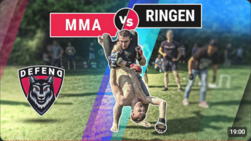 Chechen Wrestler vs. German MMA Fighter