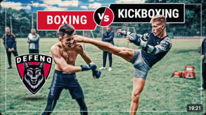 German KICKBOXER vs. Russian BOXER