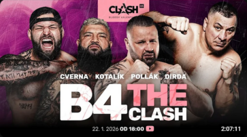 B4THECLASH: Cverna⬩ Kotalík⬩ Pollák⬩ Dirda 🔥 CLASH 15
