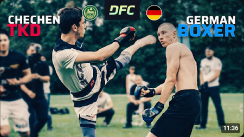 German BOXING vs. Chechen TAEKWONDO