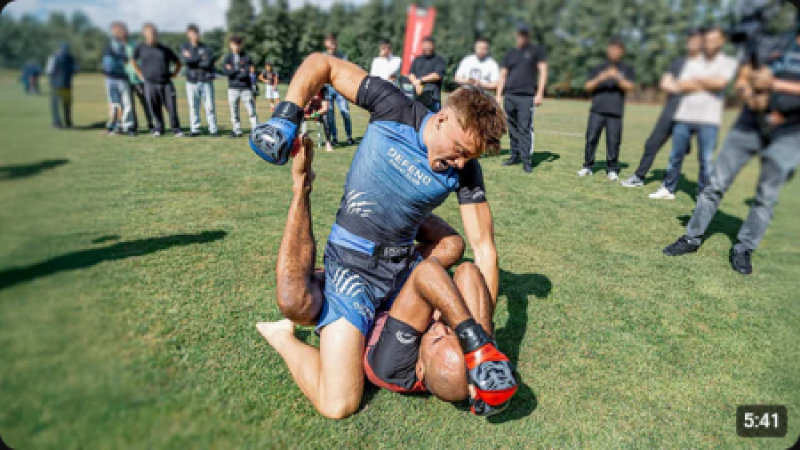 German BOXER vs. Polish STREETFIGHTER😳