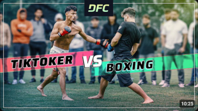 TikToker vs. Boxer