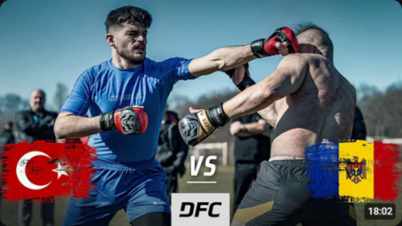 Turkish MMA Fighter vs. Moldovan BOXER