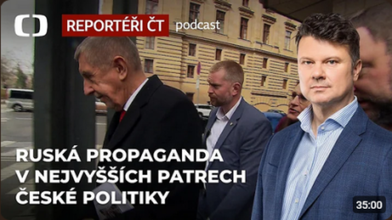 Ruská propaganda v nejvyšších patrech české politiky. Kdo a jak jí pomáhá?