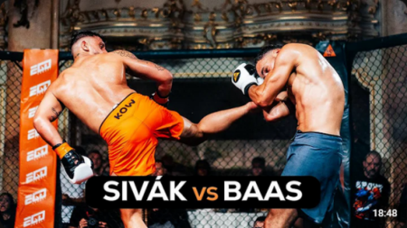 Václav Sivák vs. Johannes Baas (Celý zápas) KOW 2
