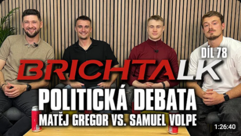 PIRÁTI VS. MOTORISTÉ ?? CO TRÁPÍ MLADÉ?? | VOLPE VS GREGOR | BRICHTALK #78
