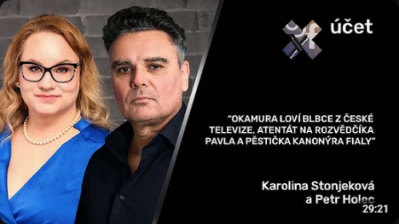Okamura loví blbce z České televize, atentát na rozvědčíka Pavla a pěstička kanonýra Fialy
