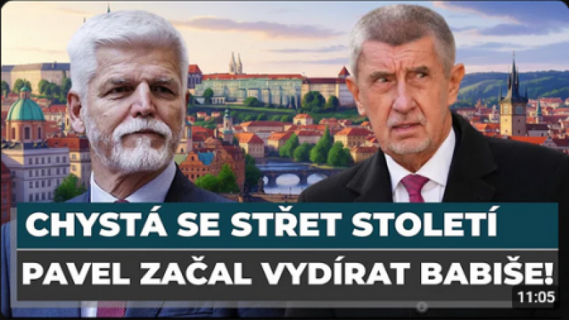 CHYSTÁ SE STŘET STOLETÍ: Pavel začal vydírat Babiše, ten odmítl couvnout!