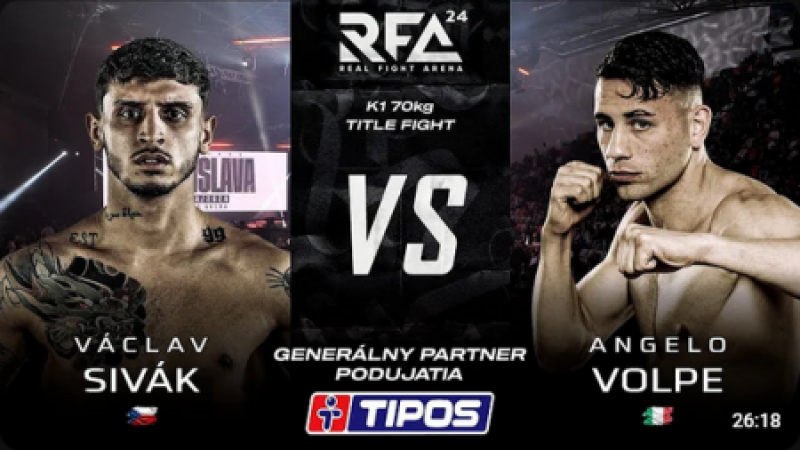 Václav SIVÁK VS Angelo VOLPE (K1) | RFA 24 BRATISLAVA