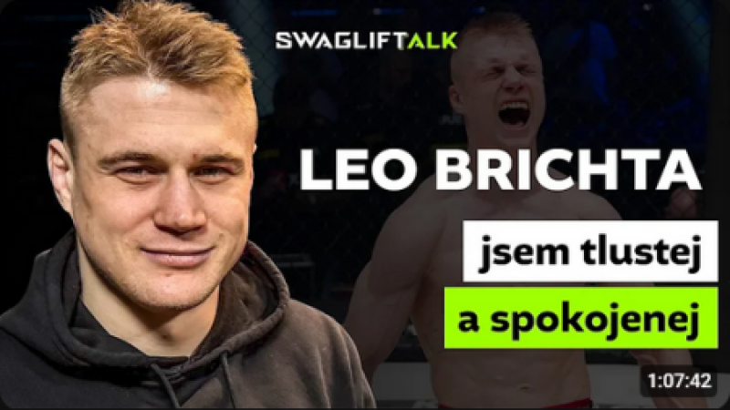 LEO BRICHTA - "MG Fitman a chlad, Zápasení a doping v MMA"