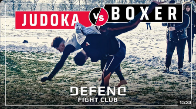 JUDOKA vs BOXER