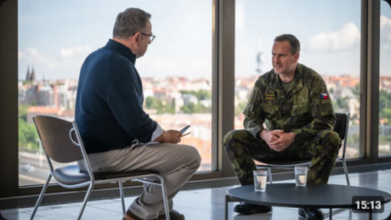 1:1 s armádním generálem Karlem Řehkou, náčelníkem Generálního štábu AČR