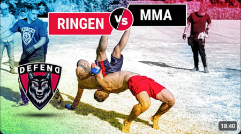 MMA Pro vs. Wrestling Champion