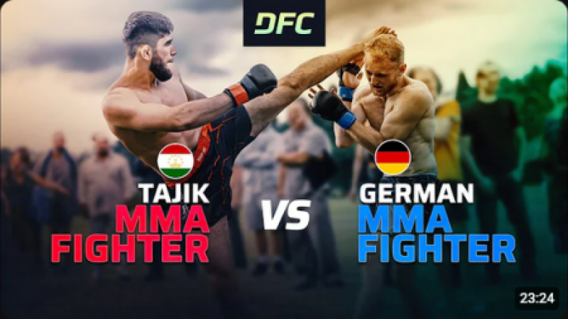 German MMA Fighter vs. Tajik MMA Fighter