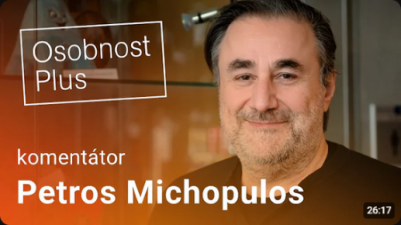 Michopulos: Macinka je produktem a nejlepším žákem toho nejhoršího, co ve svém životě udělal Klaus