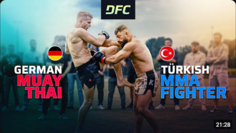 German THAIBOXER vs. Turkish MMA FIGHTER