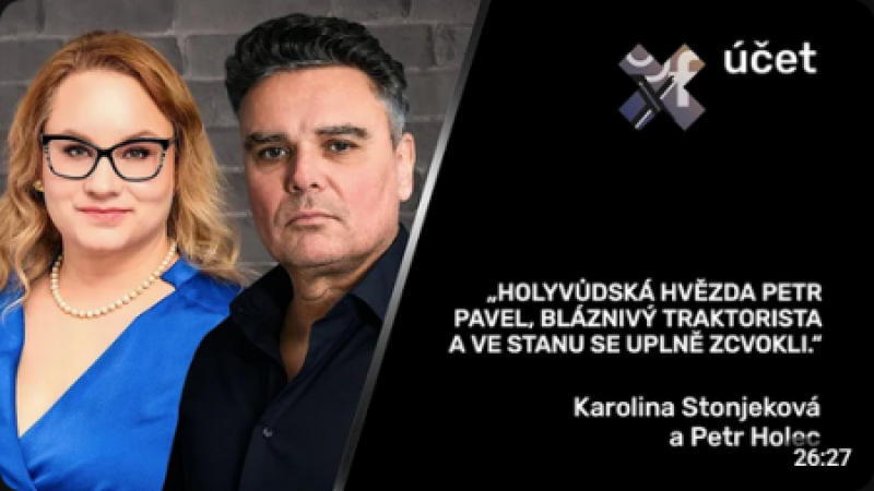 Holyvůdská hvězda Petr Pavel, bláznivý traktorista Fiala a ve STANu se uplně zcvokli