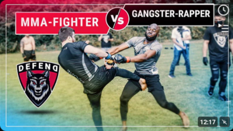 MMA Fighter vs. Gangster Rapper