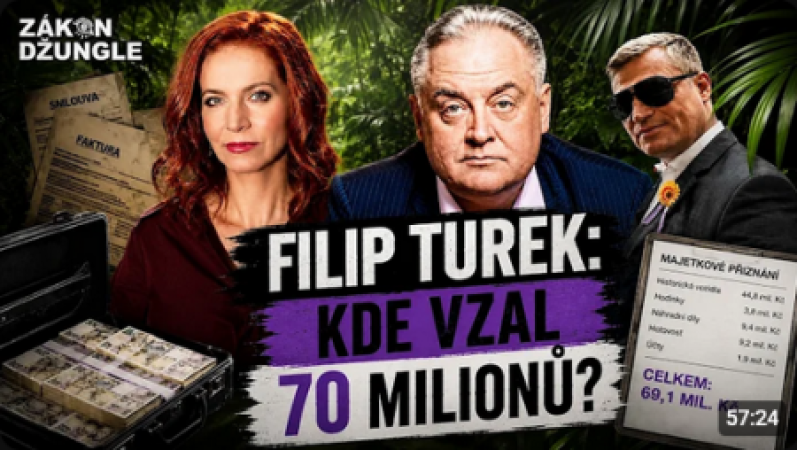 Kde vzal FILIP TUREK majetek za 70 milionů? Jeho firmy bez zisku, on bez živnosťáku | ZÁKON DŽUNGLE