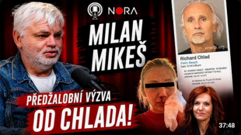 RICHARDA CHLADA jsem prý "dehonestovala a způsobila mu nemajetkovou újmu". Zde je druhý díl k tématu