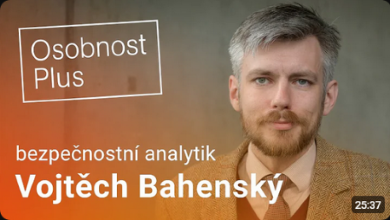 Vojtěch Bahenský: Česko se musí připravovat na válku. Spojenci v NATO nechtějí, abychom se vezli