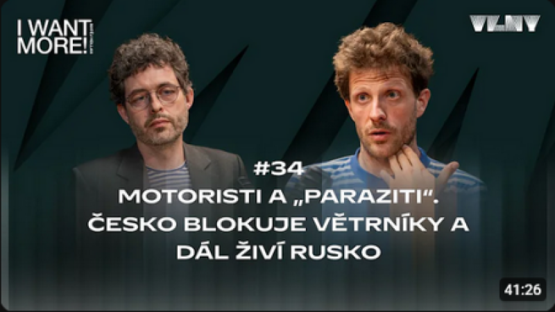 Motoristi a „paraziti“. Česko blokuje větrníky a dál živí Rusko