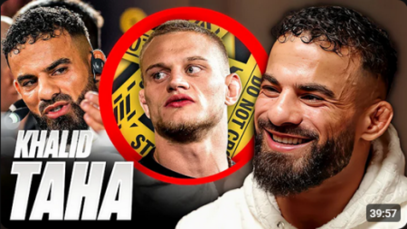 „JDU MU URVAT HLAVU a KDYŽ MI ZLOMÍ OBĚ RUCE, STEJNĚ PŮJDU DÁL!“ KHALID TAHA 💥 o rivalitě s Holzerem
